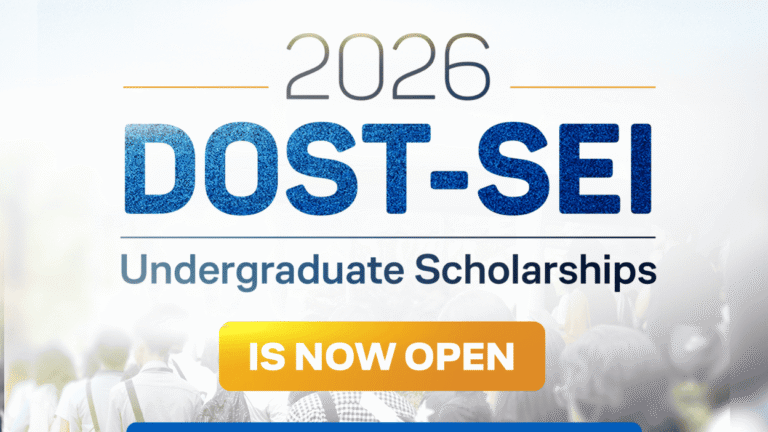 DOST Scholarship 2026–2027 Online Application | Now Open