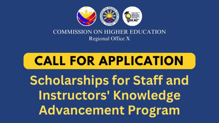 CHED SIKAP Scholarship 2025 Online Application