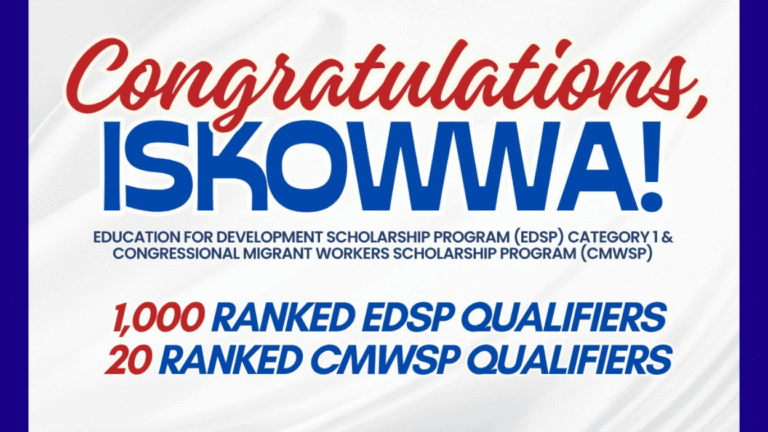 OWWA Scholarship Results 2025-2026 Released: Full List of EDSP and CMWSP Passers