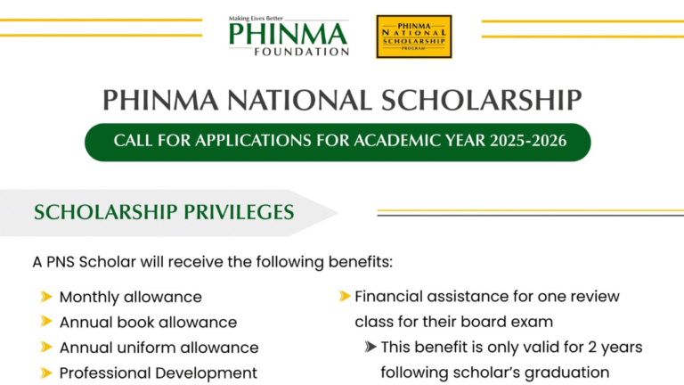 PHINMA National Scholarship 2025-2026 Now Open for Application