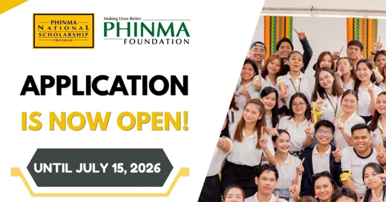 PHINMA National Scholarship 2026-2027 Now Open for Application