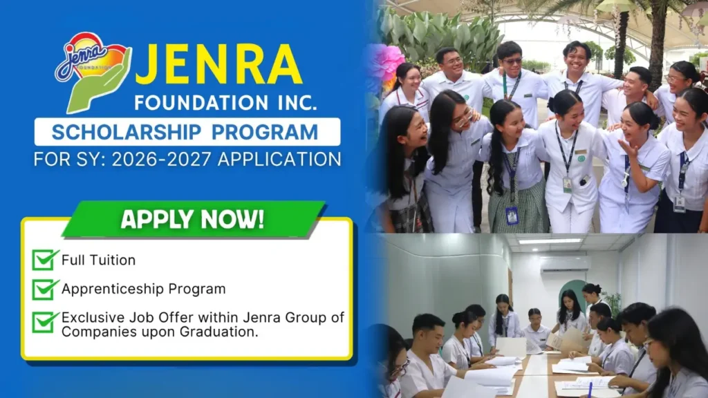 Jenra Foundation Scholarship 2026